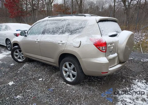 2008 Toyota Rav4 Limited z USA, uszkodzony, nr VIN JTMBD31V686063444